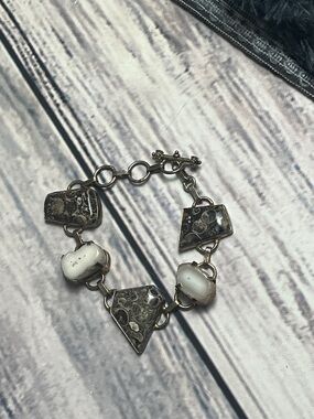 Handcrafted Stone Bracelet